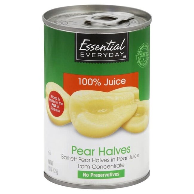 EED Pear Halves, 15 oz