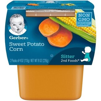 Gerber Gerber 2nd Foods Sweet Potato Corn, 8 oz