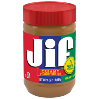 Jif Jif Creamy Peanut Butter, 16 oz