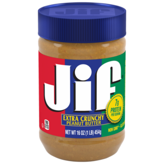 Jif Jif Crunchy Peanut Butter, 16 oz