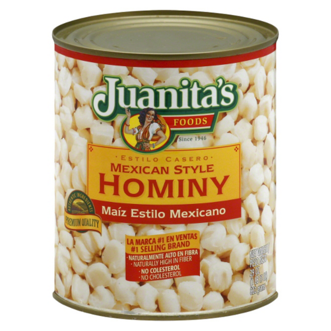 Juanita Hominy Mexican, 25 oz