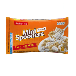Malt-O-Meal Malt-O-Meal Frosted Mini Spooners Bag, 36 oz