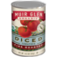 Muir Glen Organic Fire Roasted Diced Tomato, 14.5 oz