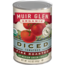 Muir Glen Organic Diced Tomato W/ Green Chili, 14.5 oz
