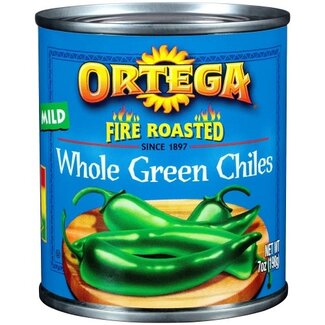 Ortega Ortega Chili Green Whole, 4 oz