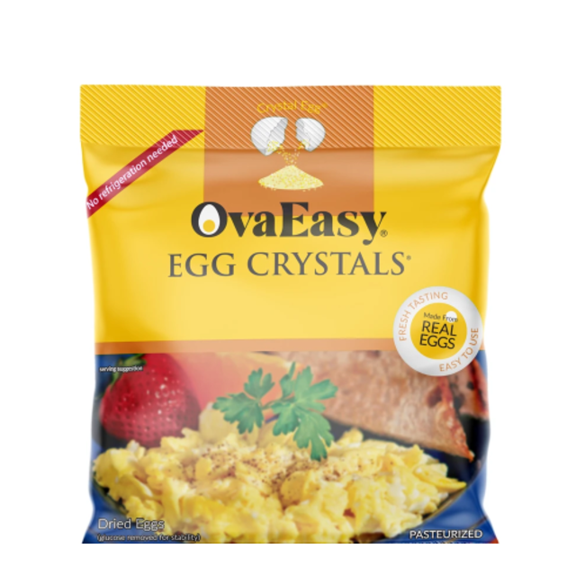 OvaEasy Whole Egg Crystals, 4.5 oz, 12 ct