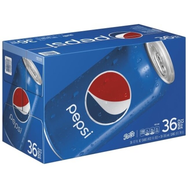 Pepsi 36 pk, 12 oz, 36 ct
