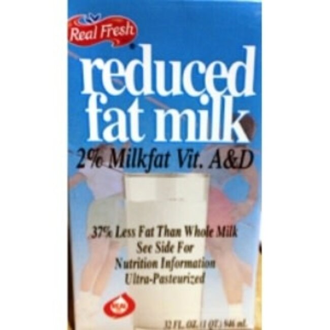 Real Fresh Milk 2%, 32 oz