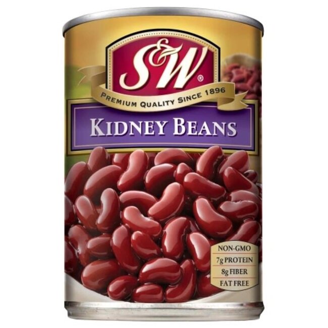 S&W Kidney Beans Red, 15.25 oz
