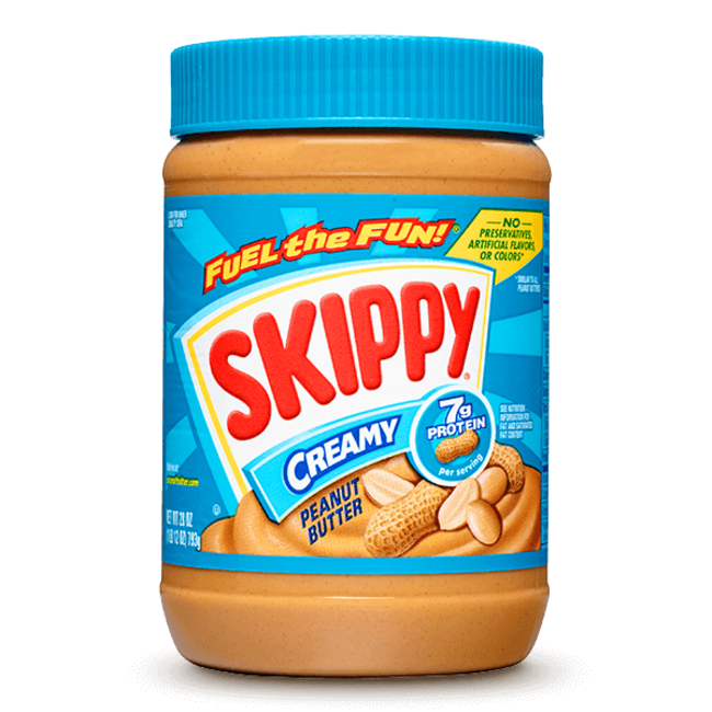 Skippy Creamy Peanut Butter, 16.3 oz