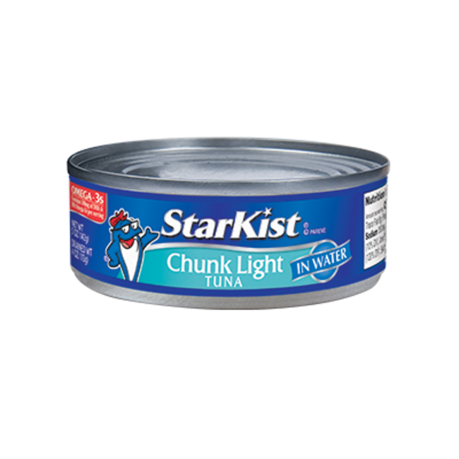 Starkist Tuna Chunk Light Water, 5 oz
