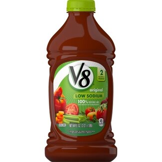 V-8 V8 Veg Juice Low Sodium, 64 oz