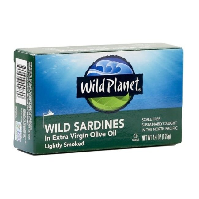 Wild Planet Sardines Olive Oil, 4.38 oz