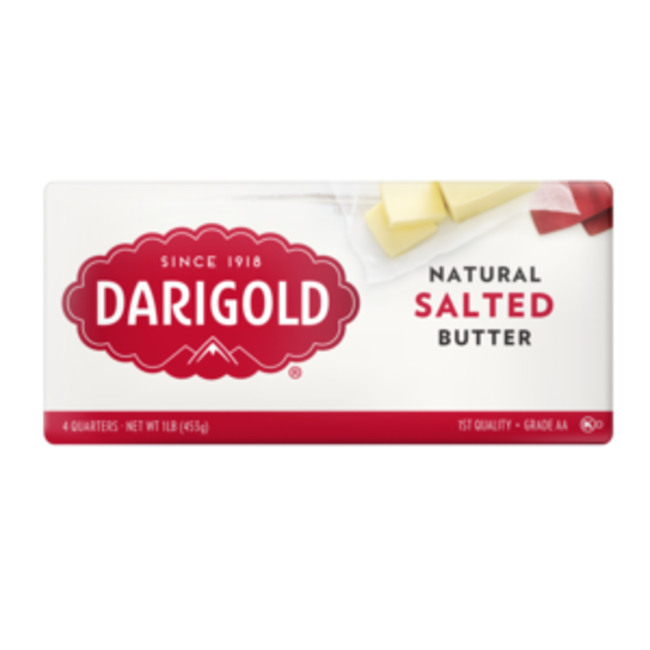 Darigold Butter Quarters, 1 lb, 30 ct