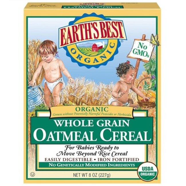 Earths Best Oatmeal Cereal, 8 oz