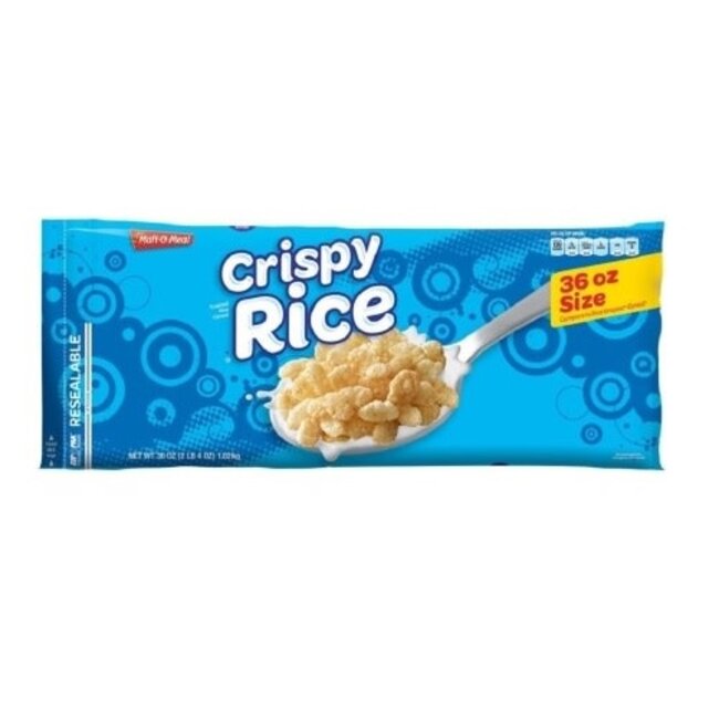 Malt-O-Meal Crispy Rice Bag, 36 oz