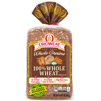 Oroweat Oroweat Bread 100% Whole Wheat Wic, 24 oz