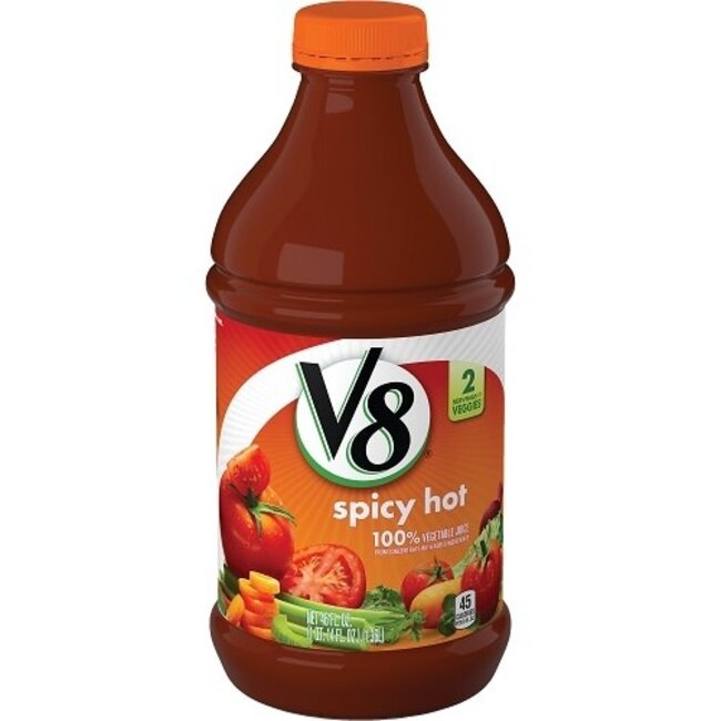 V8 Veg Juice Spicy Hot, 46 oz