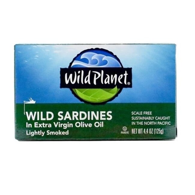 Wild Planet Sardines Olive Oil, 4.38 oz