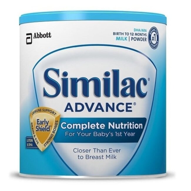 Similac Advanced Powder Infant Formula, 12.4 oz, 6 ct