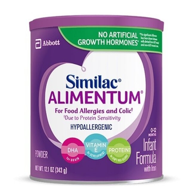 Similac Alimentum Hypoallergenic Infant Formula, 12.1 oz, 6 ct