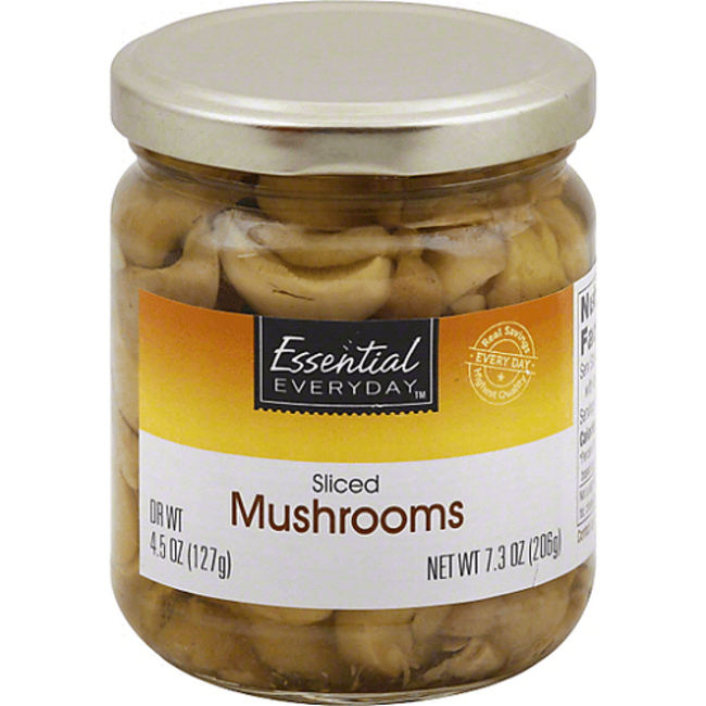 EED Mushrooms Sliced Jar, 4.5 oz