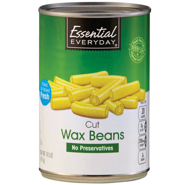 EED Cut Wax Beans, 14.5 oz