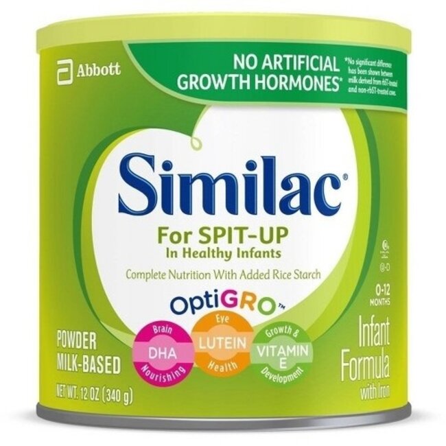 Similac For Spit-Up Infant Formula, 12 oz, 6 ct