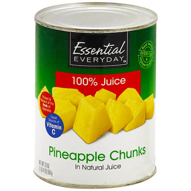 EED Pineapple Chunks, 20 oz