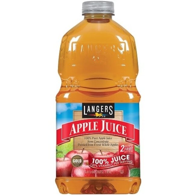 Langers Apple Juice, 64 oz