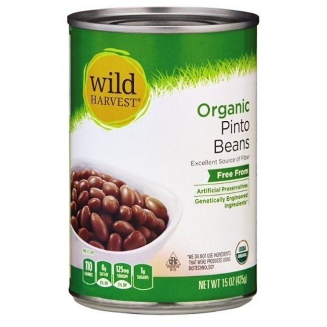 Wild Harvest Pinto Beans Organic, 15 oz