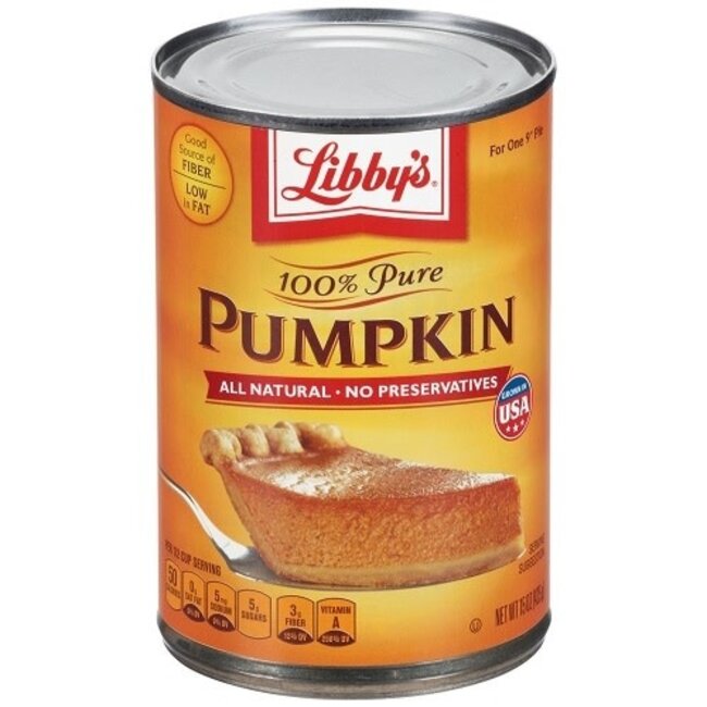 Libby Pumpkin, 15 oz