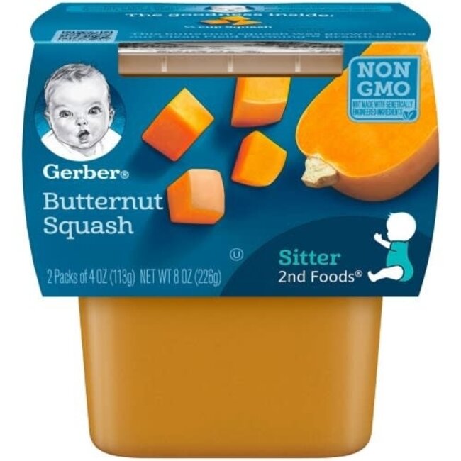Gerber 2nd Foods Butternut Squash, 8 oz
