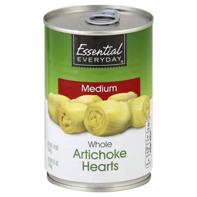 EED Artichoke Hearts Whole, 14 oz