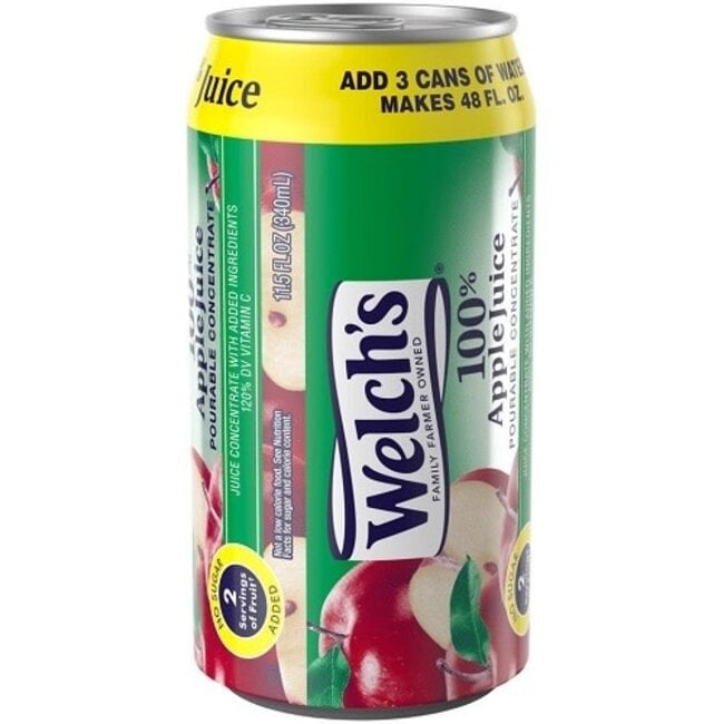 Welch's Apple Juicemaker Pourable Concentrate, 11.5 oz, 12 ct