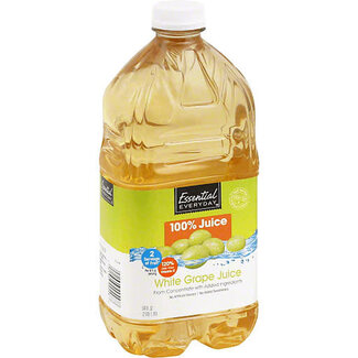 Essential Everyday EED White Grape 100% Juice, 64 oz