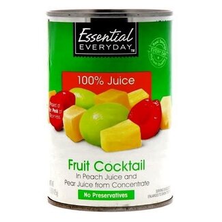 Essential Everyday EED Fruit Cocktail In Juice, 15 oz