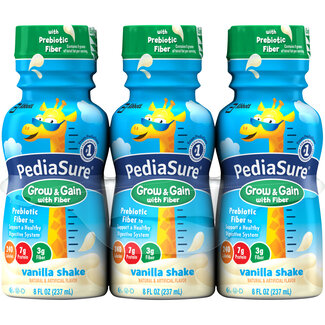 PediaSure PediaSure Grow & Gain with Prebiotic Fiber Vanilla Protein Shake, 8 oz, 6 ct