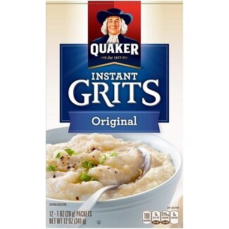 Quaker Quaker Instant Grits Original, 1 oz, 12 ct