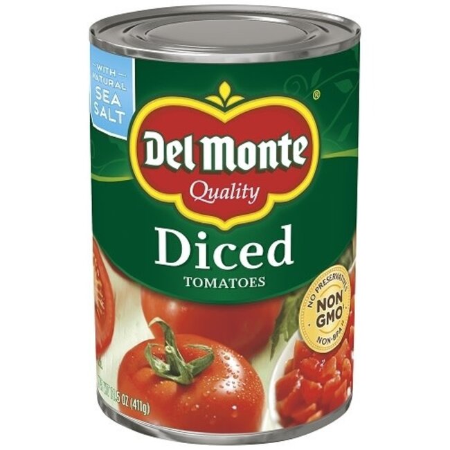 Del Monte Diced Tomato, 14.5 oz