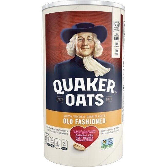 Quaker Regular Oats, 18 oz