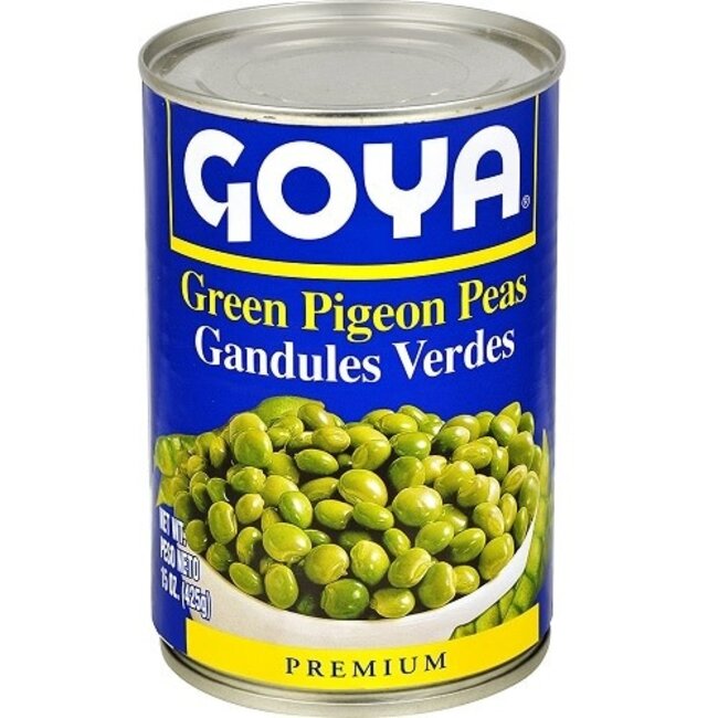 Goya Peas Pigeon Green, 15 oz