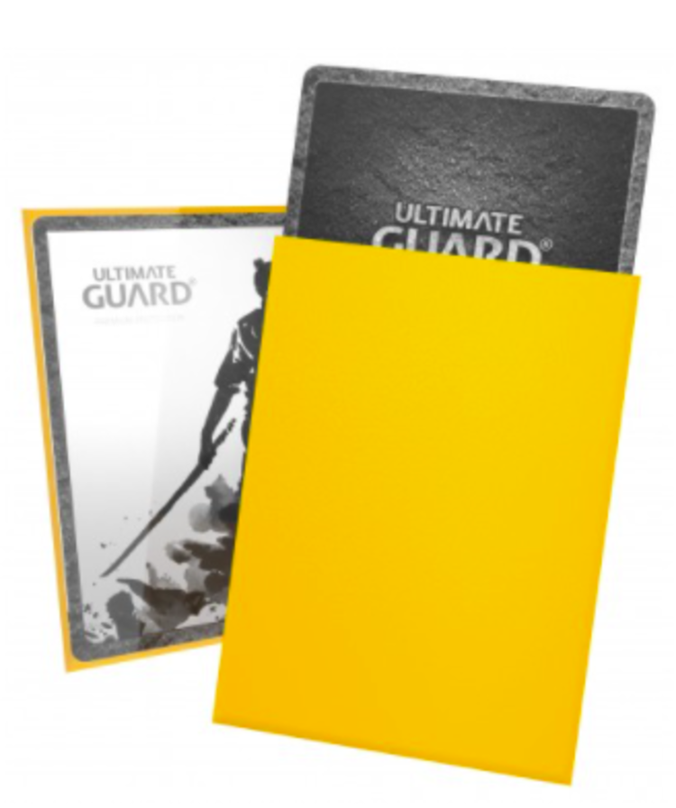 Ultimate Guard Katana Sleeves: Yellow (100)