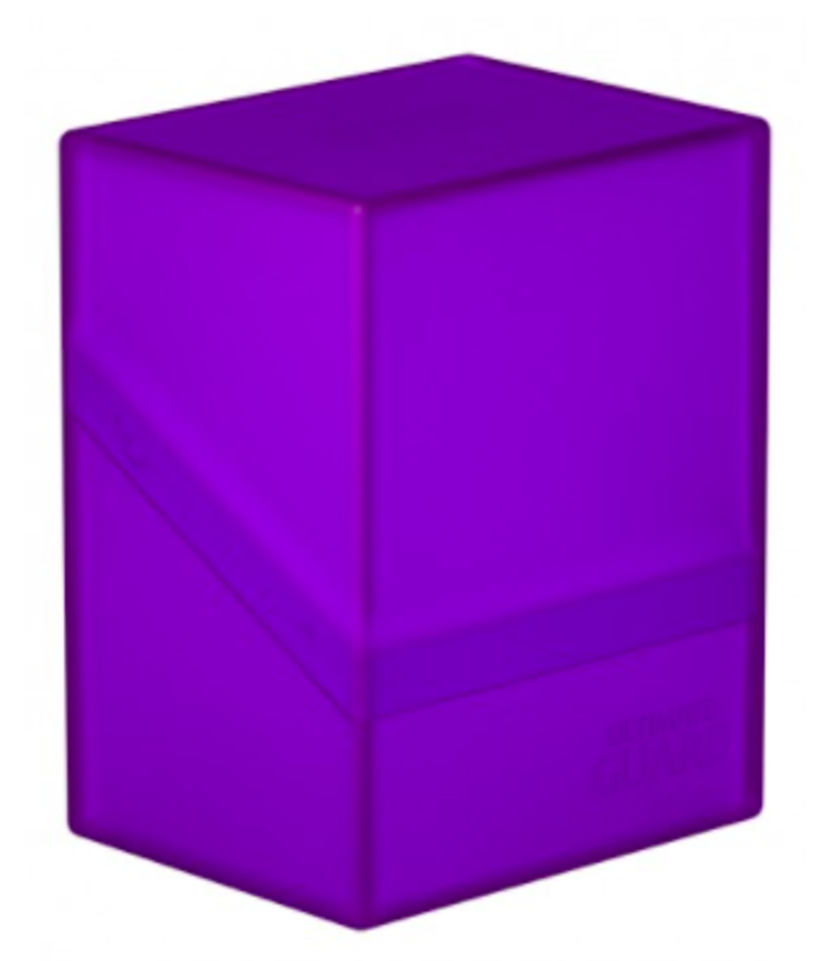 Ultimate Guard UG Boulder Deck Case 80+ Amethyst