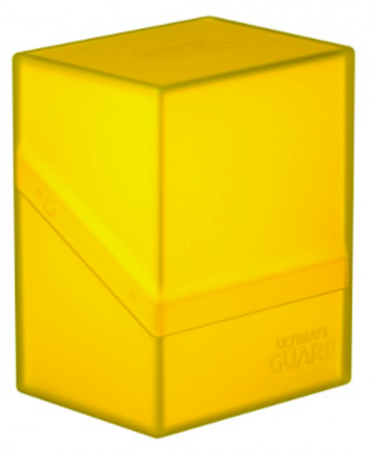 Ultimate Guard UG Boulder Deck Case 80+ Amber