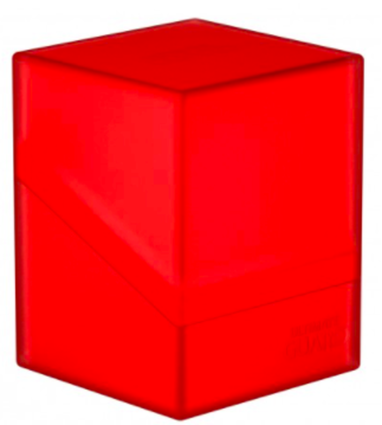 Ultimate Guard UG Boulder Deck Case 100+ Ruby