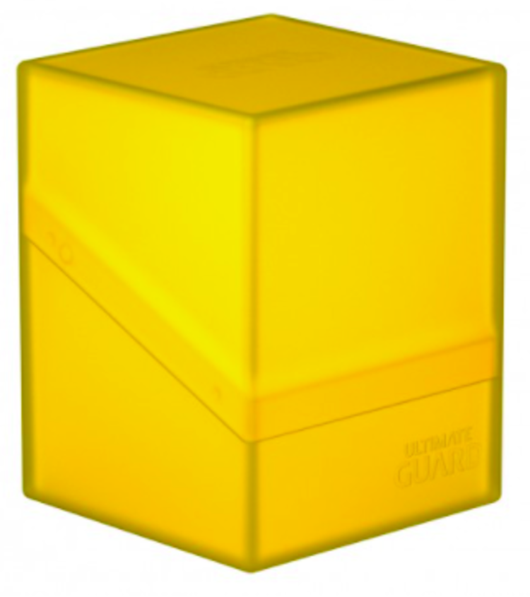Ultimate Guard UG Boulder Deck Case 100+ Amber