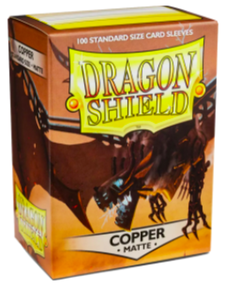 Dragon Shield: Matte Copper (100)