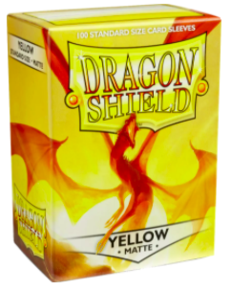 Dragon Shield: Matte Yellow (100)