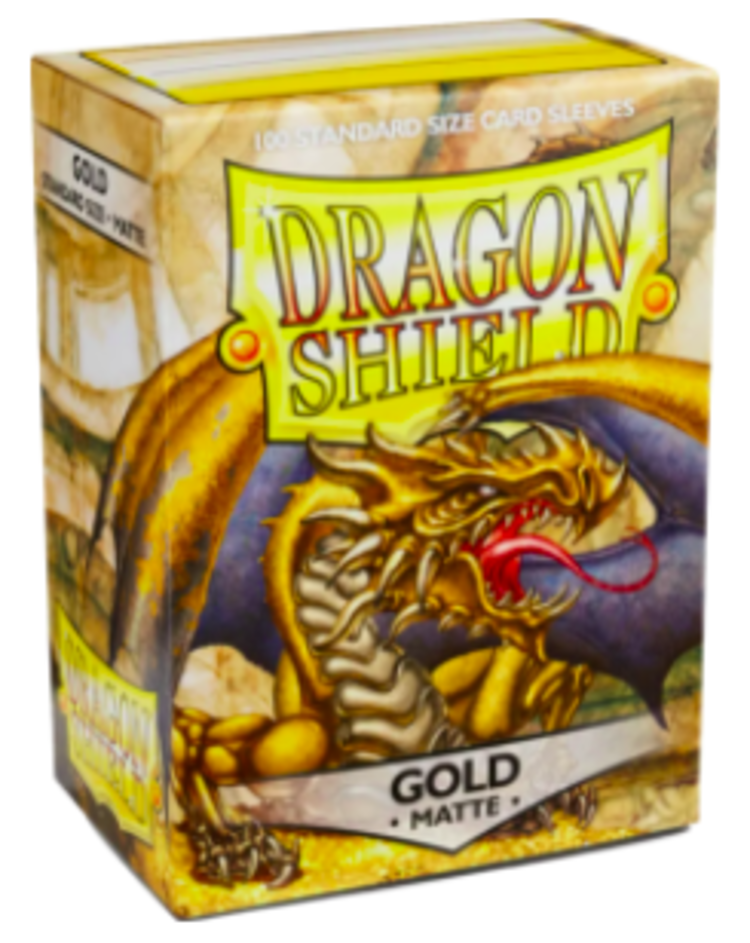 Dragon Shield: Matte Gold (100)